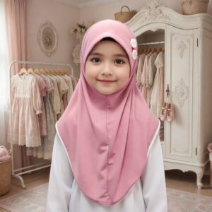 Ribbon Hijab - Pink